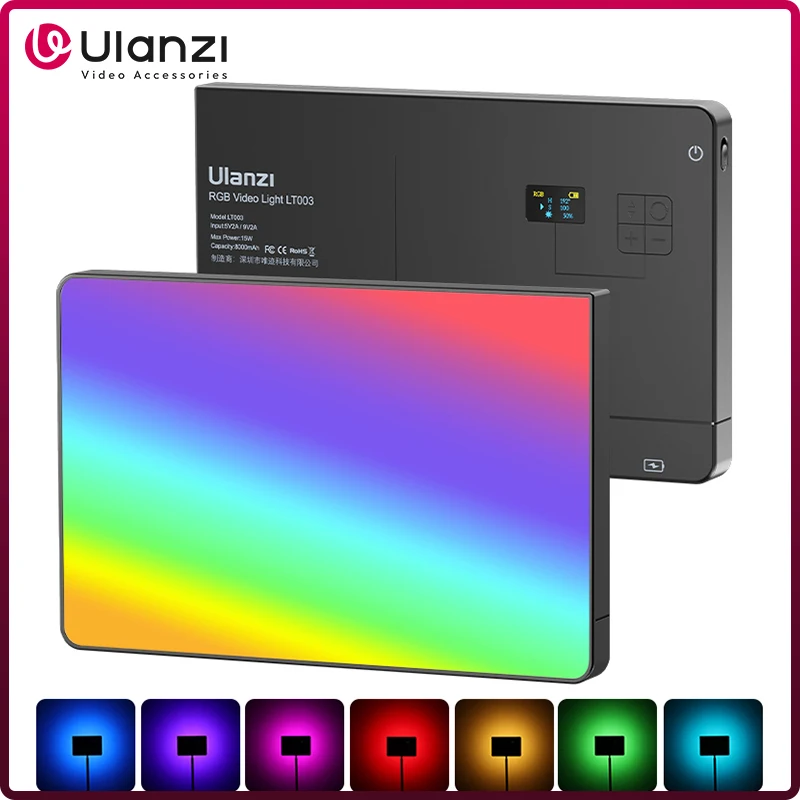 Ulanzi LT003 RGB видеосвет пол – обзор и цена Zoom Lighting Kit