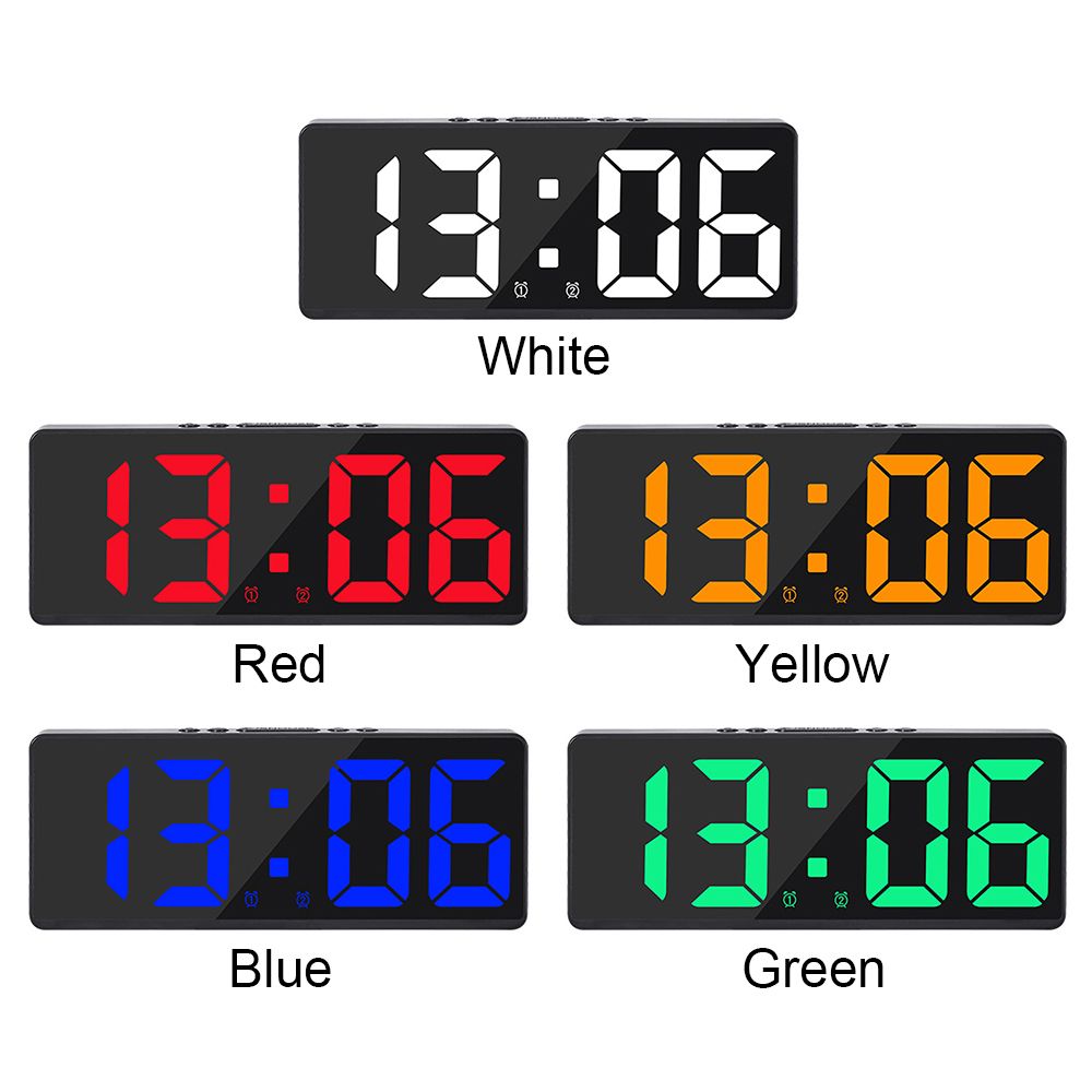Цифровой будильник с голосовым – обзор и цена Led Desk Clock