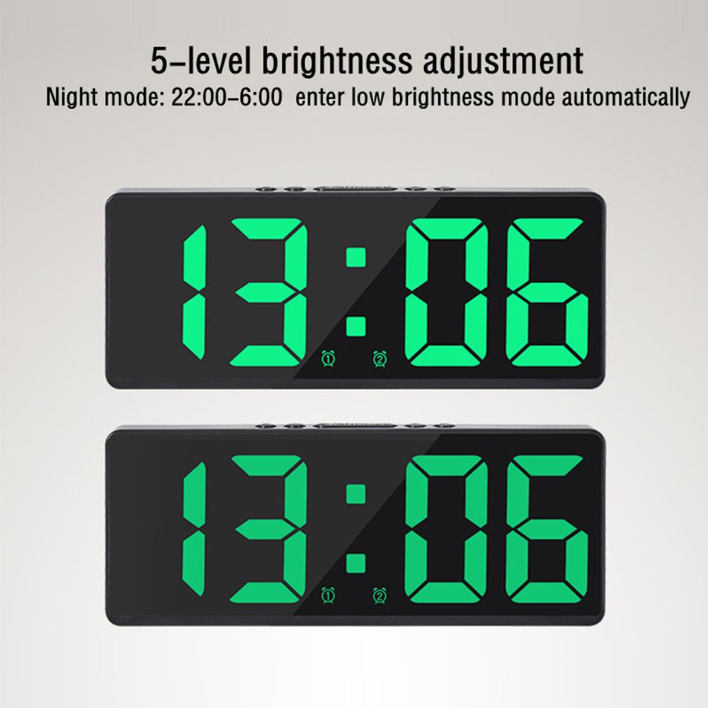 Цифровой будильник с голосовым – обзор и цена Led Desk Clock