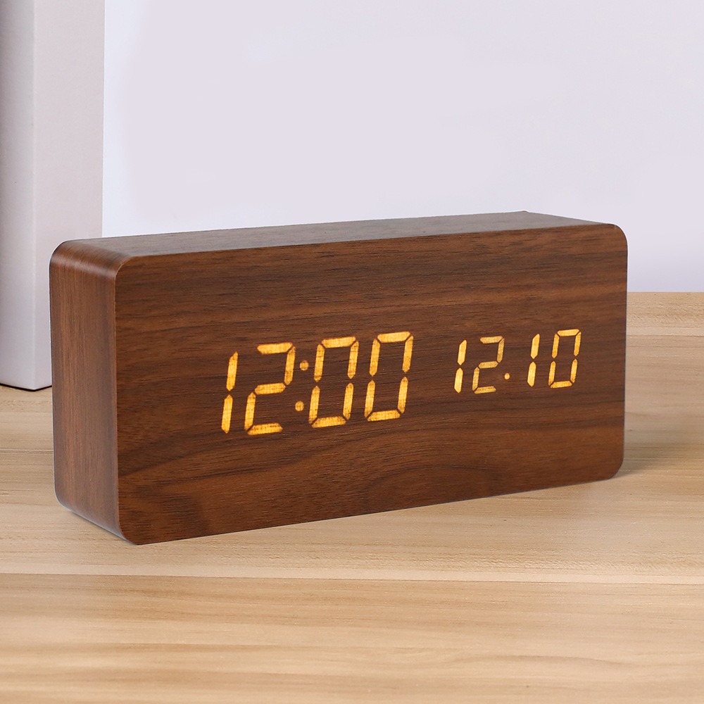 Деревянные цифровые часы-будил – обзор и цена Led Desk Clock