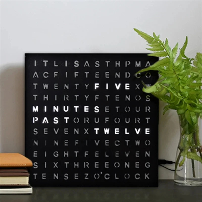 Электронные часы-лайтбокс с та – обзор и цена Led Desk Clock