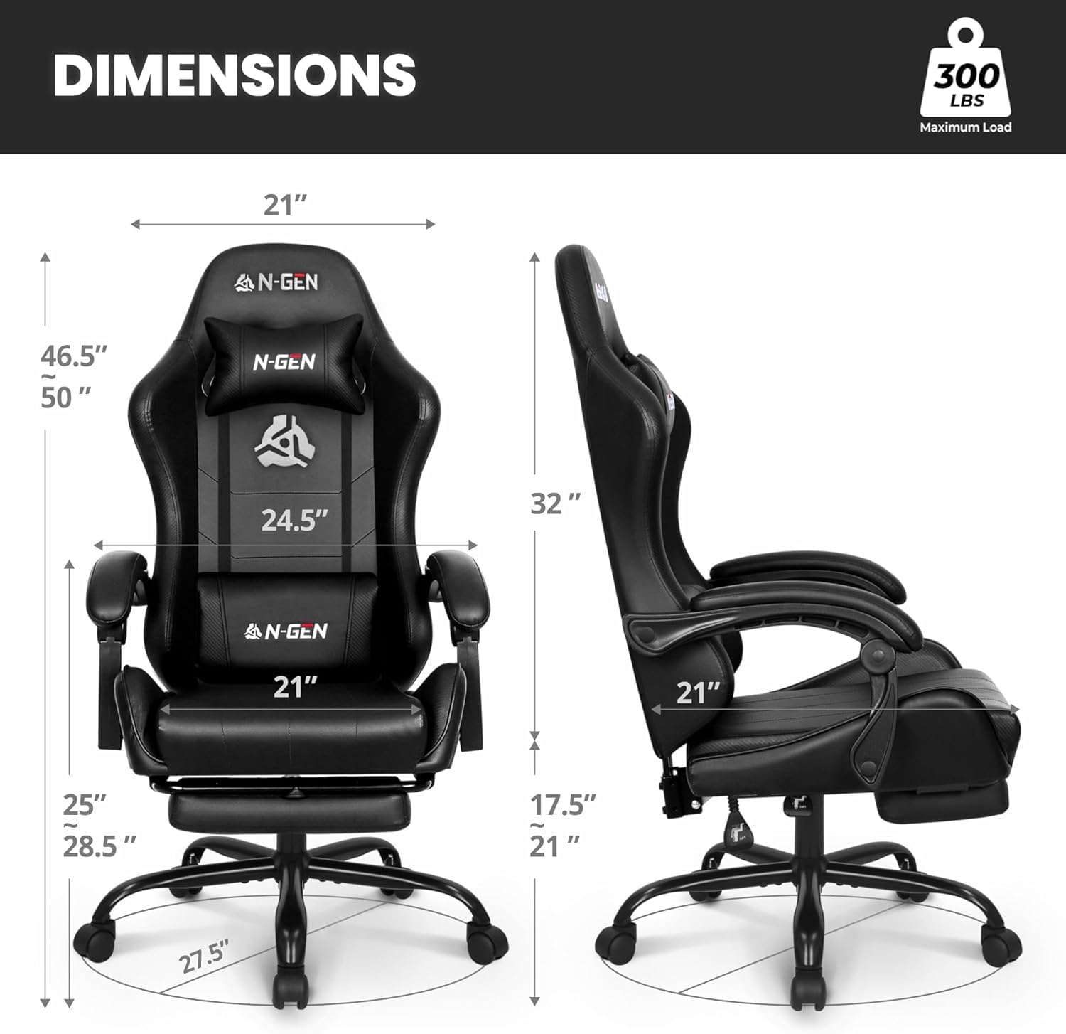 Игровое кресло с подставкой дл – обзор и цена Ergonomic Office Chair