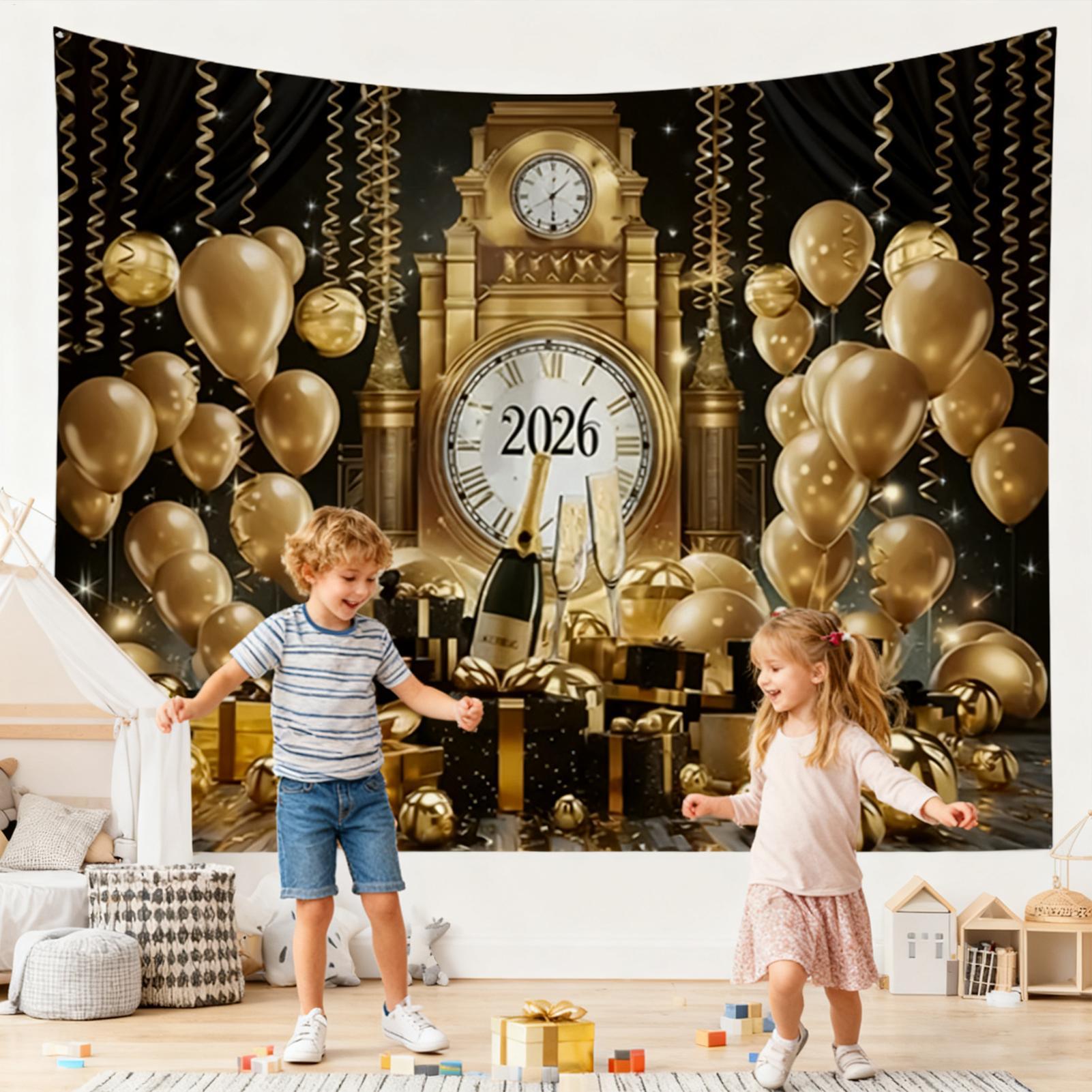 Happy New Year Banner 7x5 Ft 2 – обзор и цена Home Office Holidays 2026