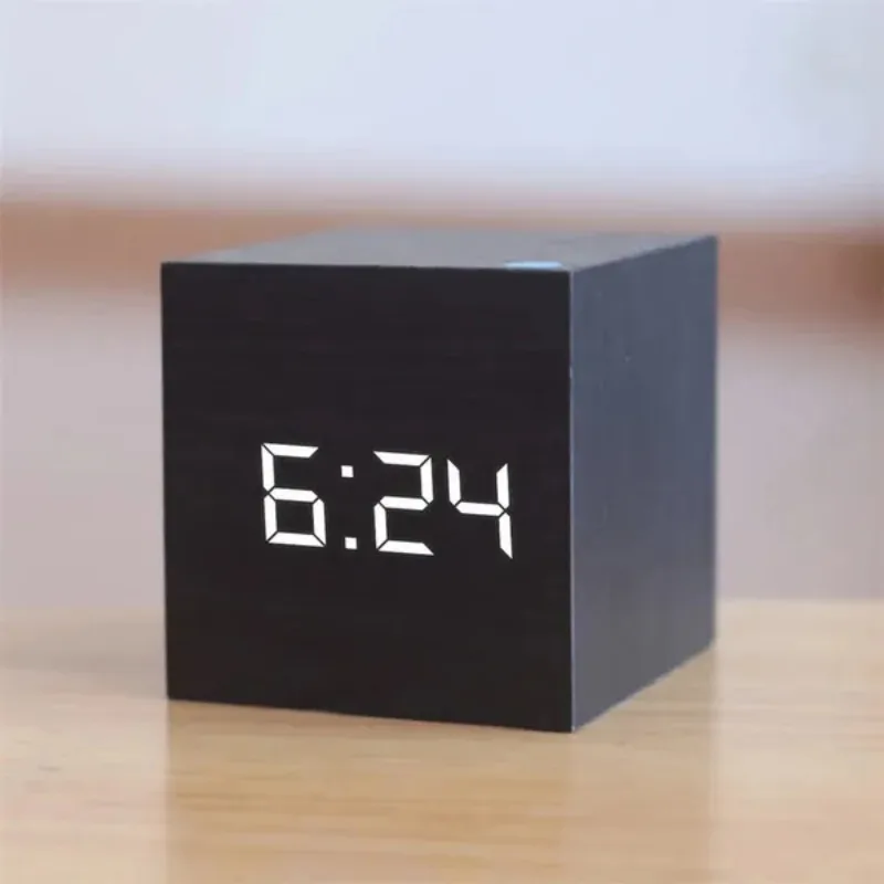 Цифровые электронные часы с го – обзор и цена Led Desk Clock