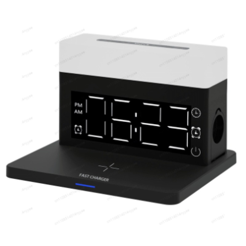 Настольная лампа 6-в-1 с беспр – обзор и цена Led Desk Clock
