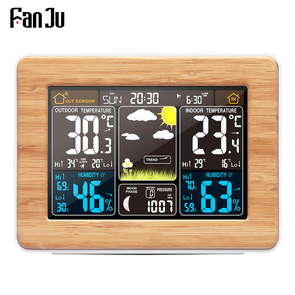 FanJu будильник цифровые часы  – обзор и цена Led Desk Clock