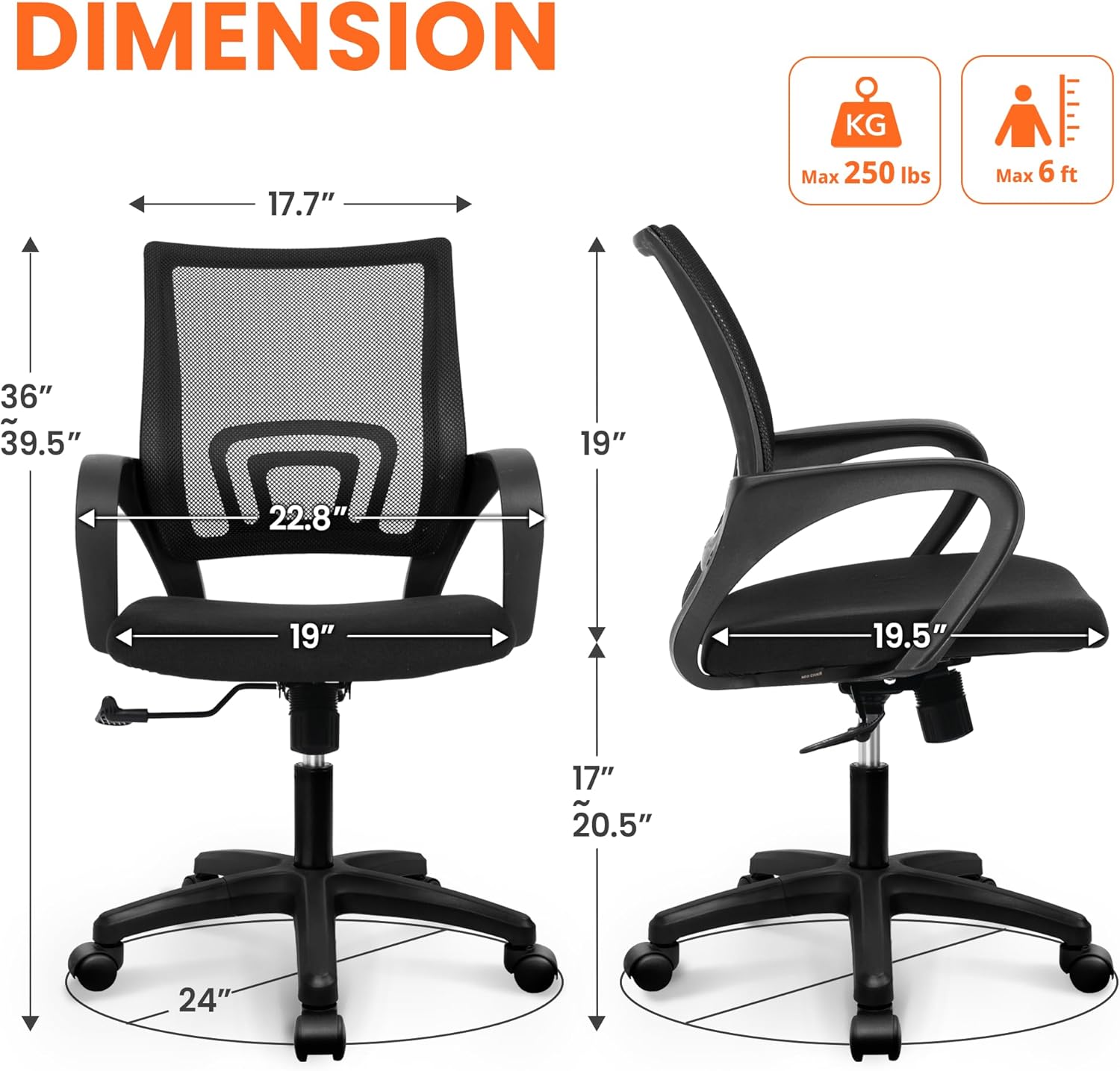 Эргономичное офисное кресло с  – обзор и цена Ergonomic Office Chair