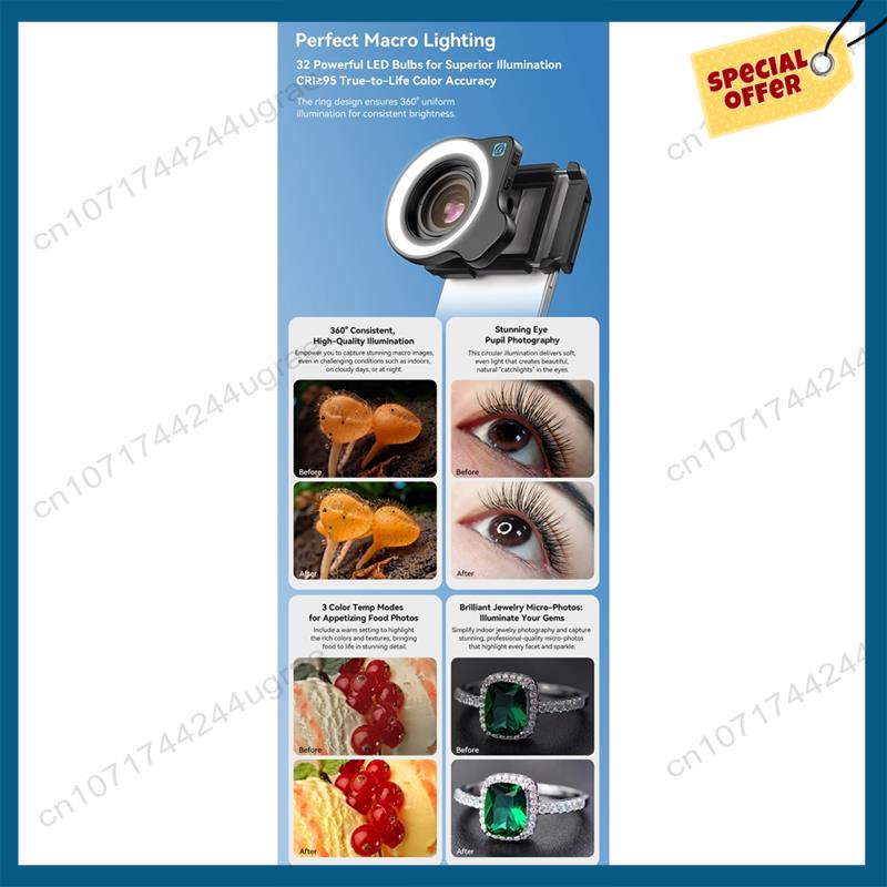 -A15I 10-20X зум-макрообъектив – обзор и цена Zoom Lighting Kit
