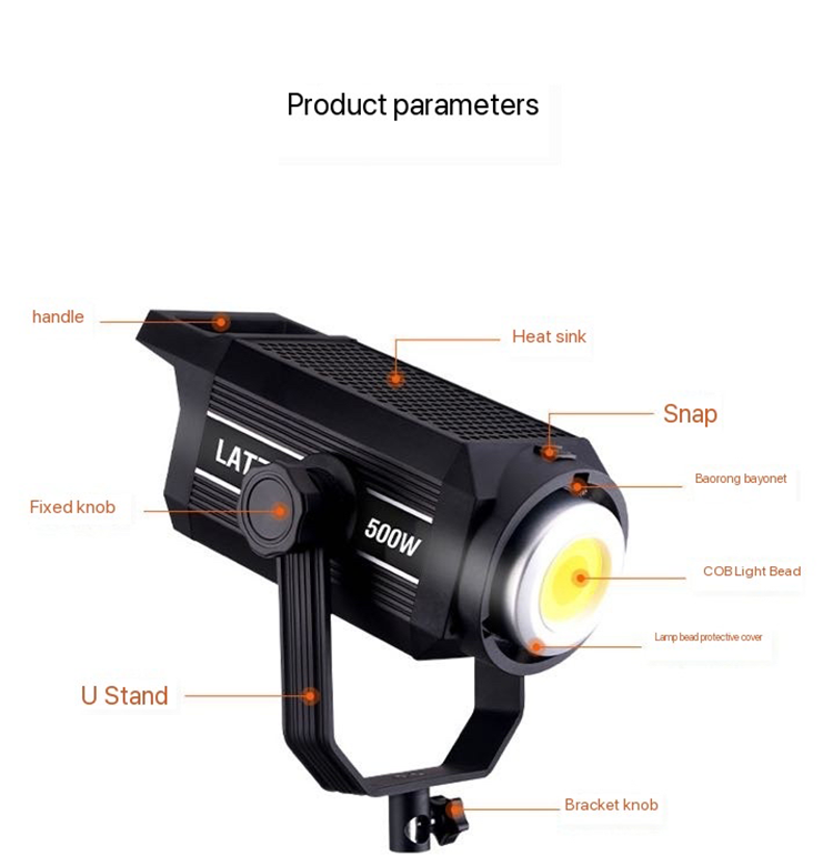 LATZZ 500 Вт светодиодный свет – обзор и цена Zoom Lighting Kit