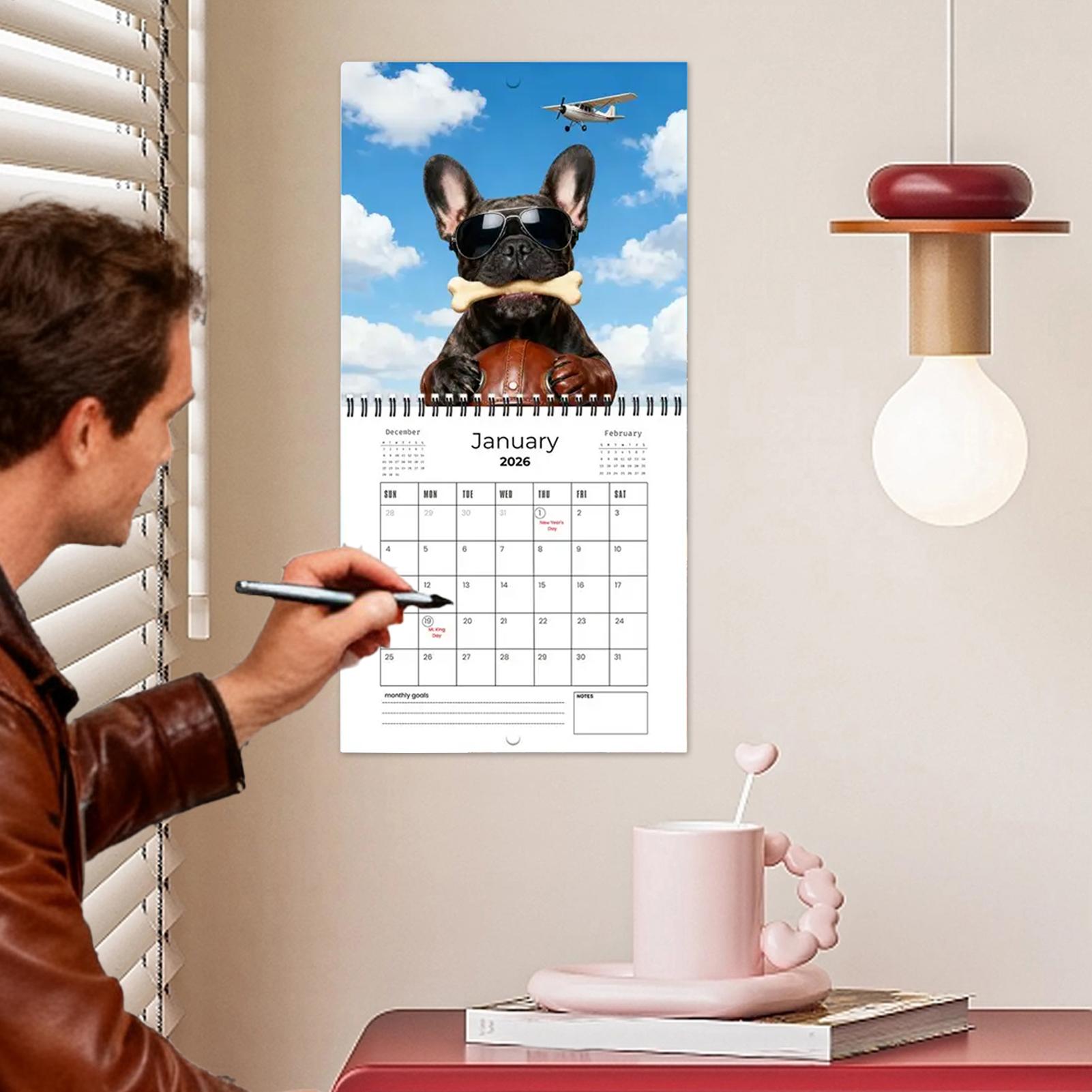 Ежедневные календари на 2026 г – обзор и цена Home Office Holidays 2026