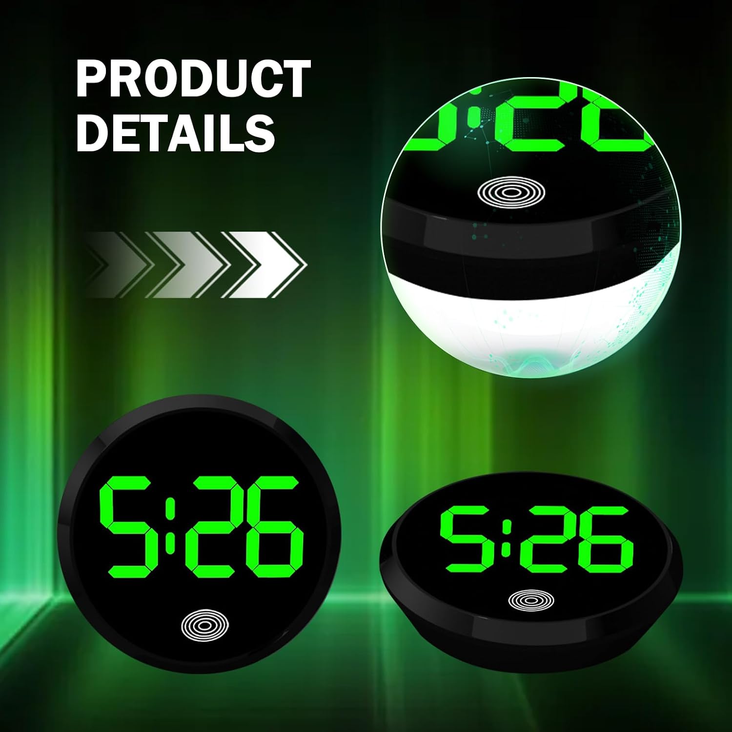 Универсальные цифровые часы дл – обзор и цена Led Desk Clock